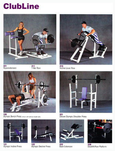 0014EXERCISE UNITS, BENCHS, RACKS
