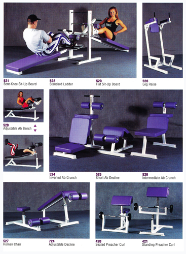 0015EXERCISE UNITS, BENCHS, RACKS