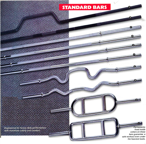 0040WEIGHT TRAINING BARS