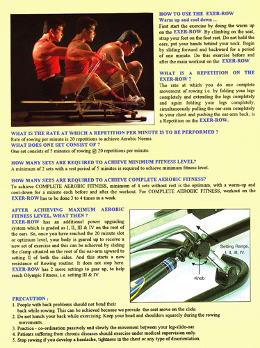 02 HYDRAULIC ROWER USES