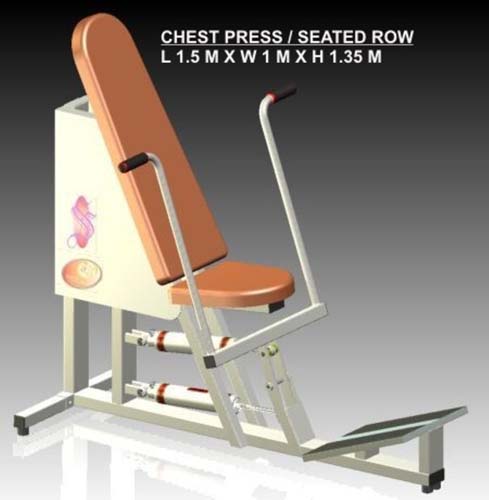 03chest press - seated row